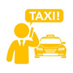 Logo Kleinbus-, Taxi- und Mietwagenunternehmen, Flughafentransfers